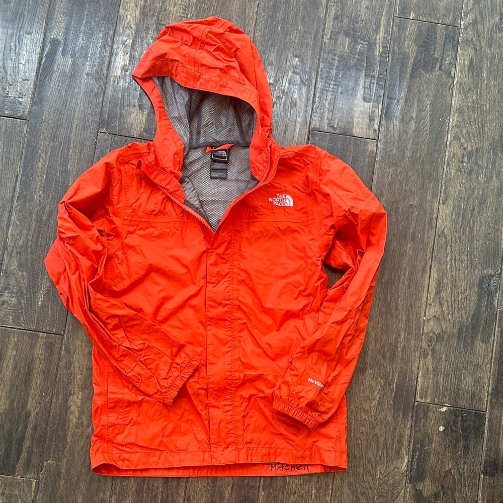 The North Face Kids' Bright Orange Raincoat